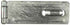 National Hardware Galvanized Steel 4-1/2 in. L Safety Hasp 1 pk