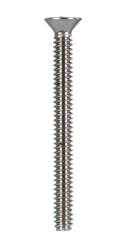 HILLMAN No. 6-32 Ga. X 1-1/2 in. L Phillips Flat Head Stainless Steel Machine Screws 100 pk