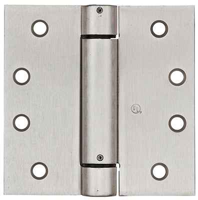National Hardware 4 in. L Satin Nickel Spring Hinge 1 pk