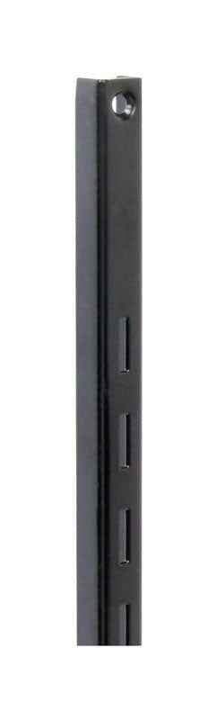 Knape & Vogt Black Steel Regular Duty Bracket 16 Ga. 24 in. L (Pack of 10)