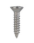 Hillman No. 8 X 3/4 in. L Phillips Flat Head Sheet Metal Screws 100 pk