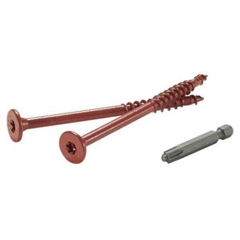 FastenMaster FlatLok No. 14 X 3-1/2 in. L Torx Ttap Epoxy Coarse Wood Screws 250 pk