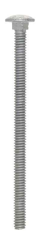 Hillman 1/4 in. X 4 in. L Hot Dipped Galvanized Steel Carriage Bolt 100 pk
