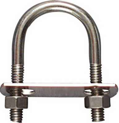 National Hardware 5/16 in. X 1-3/8 in. W X 2-1/2 in. L Coarse Zinc-Plated Stainless Steel U-Bolt