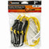 Keeper Yellow Carabiner Style Bungee Cord 24 in. L x 0.315 in. 1 pk