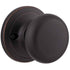 Kwikset Juno Venetian Bronze Passage Door Knob 1-3/4 in.