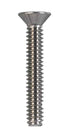 HILLMAN No. 10-24 Ga. X 1-1/4 in. L Phillips Flat Head Stainless Steel Machine Screws 100 pk