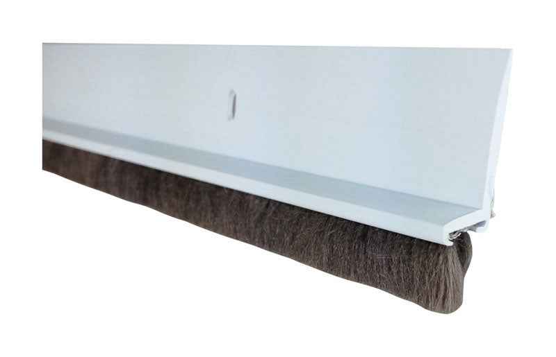 M-D BUILDING PRODUCTS 36 in. L White Vinyl Door Sweep 1 pc