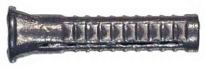 Hillman 0.164 in. Dia. x 1 in. L Lead Round Head Concrete Screw Anchor 3 pk (Pack of 10)