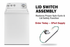 WP3949238 Whirlpool Washer Lid Switch Assembly – Sales Image | XPart Supply Canada