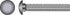 Hillman 3/8 in. X 5 in. L Zinc-Plated Steel Carriage Bolt 50 pk