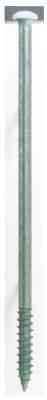 FastenMaster No. 7 X 7 in. L Square Round Head Coarse Gutter Screws