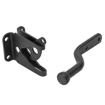 National Hardware 2.5 in. H X 1 in. W X 4 in. L Matte Stainless Steel Left or Right Handed Gate Latc