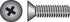 HILLMAN No. 10-32 X 1-1/2 in. L Phillips Flat Head Zinc-Plated Steel Machine Screws 100 pk
