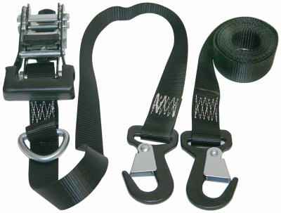 Keeper 1-1/4 in. W X 8 ft. L Black Tie Down Strap 1000 lb 1 pk