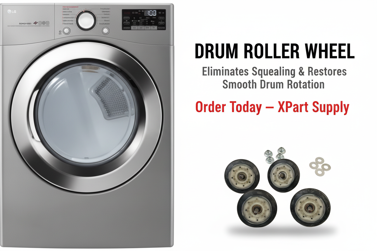 4581EL2002L LG Dryer Drum Roller Wheel – Sales Image | XPart Supply Canada