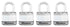 Master Lock Magnum 1-3/4 in. W Stainless Steel Ball Bearing Locking Weather-Resistant Padlock