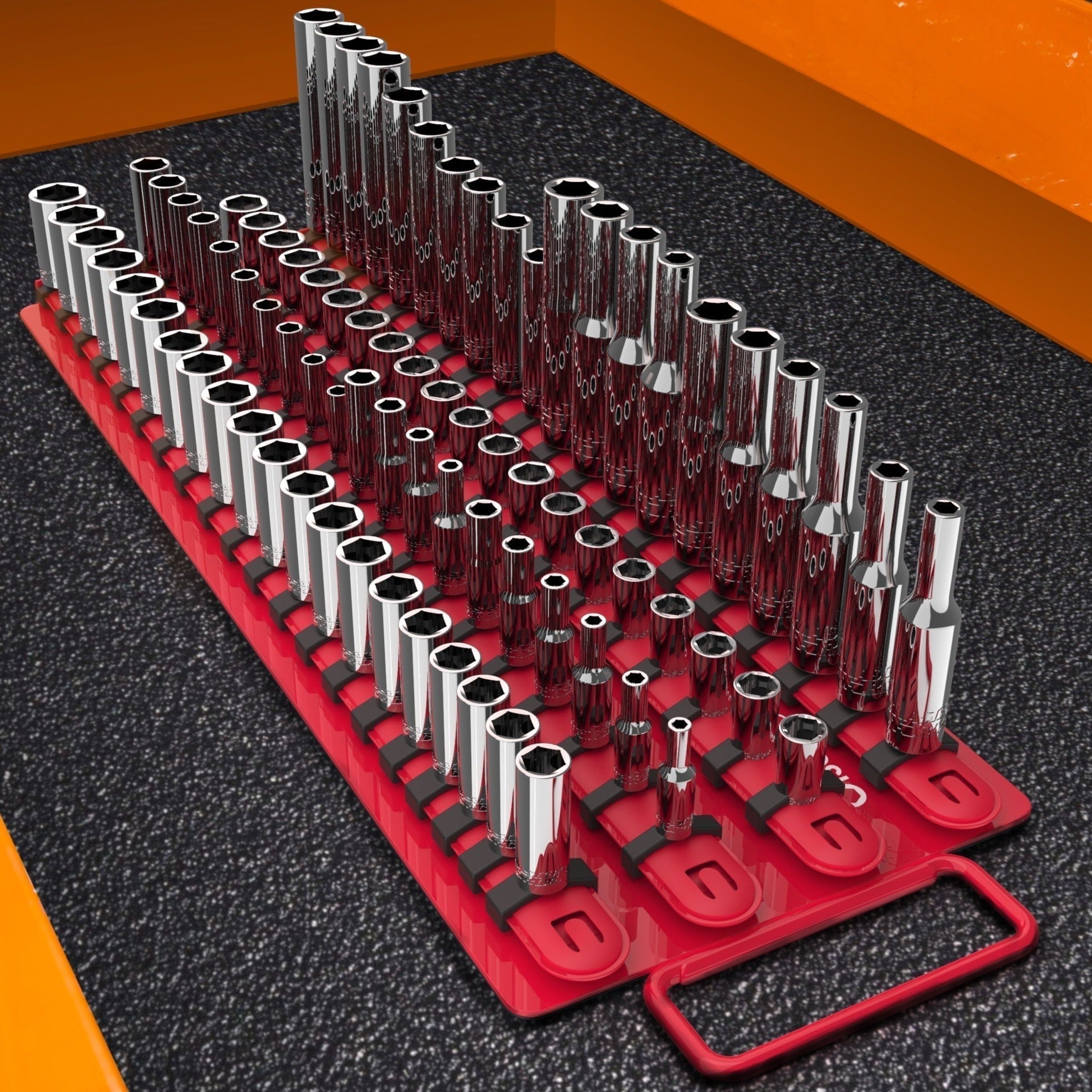 Socket Organizer Tray With Handle