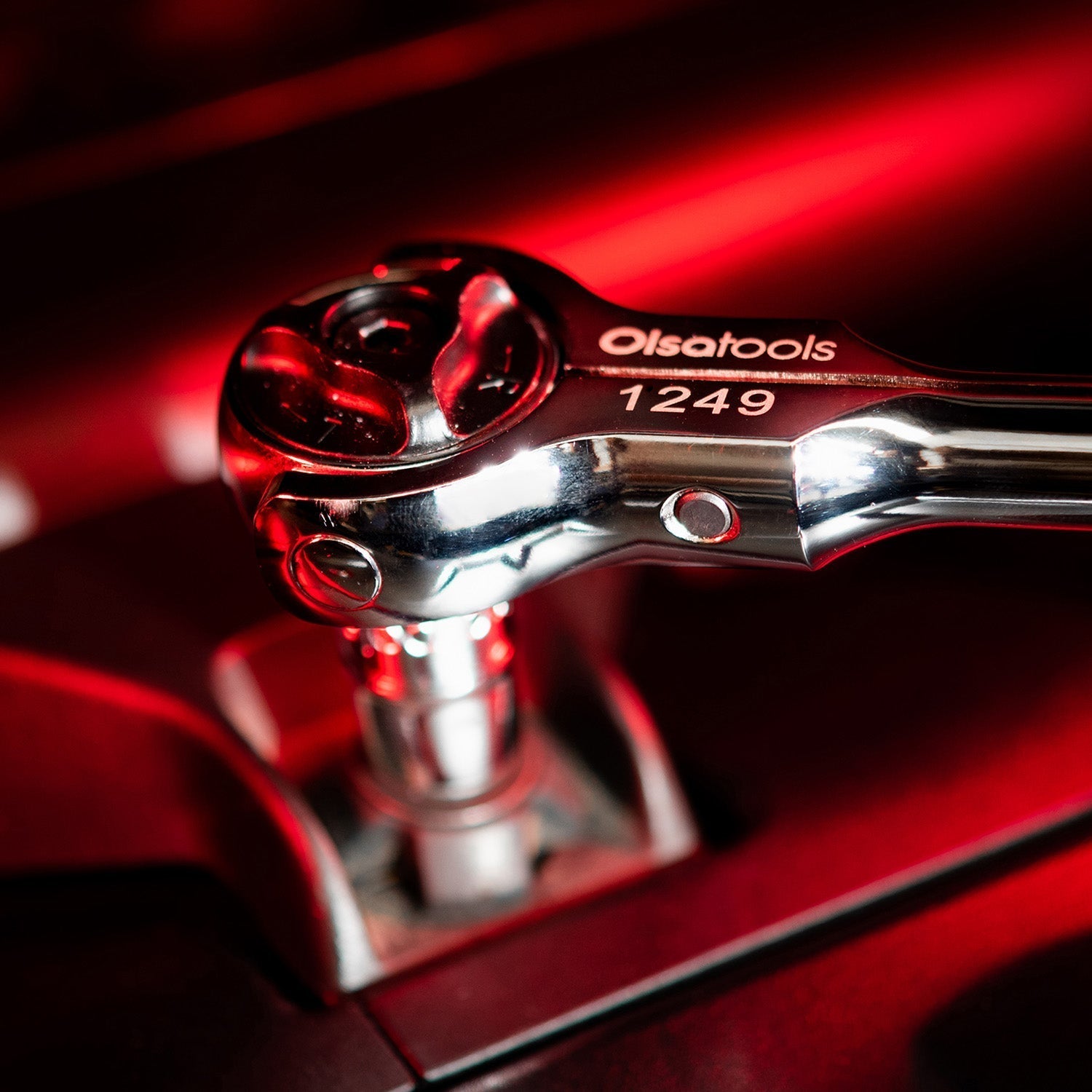 Swivel Head Ratchet - 90 Tooth Round Head