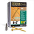 Deck Plus No. 8  x 2 in. L Star Flat Head Exterior Deck Screws 1 lb.