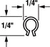 Prime-Line Silver Stainless Steel Sliding Door Hardware Kit 1 pk (Pack of 12)