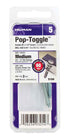 Hillman 3/8 in. Dia. x 3/8 in. Medium in. L Zinc Pan Head Pop-Toggle Anchors 2 pk (Pack of 6)