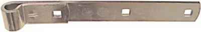 National Hardware 10 in. L Zinc-Plated Hinge Strap 1 pk