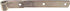 National Hardware 10 in. L Zinc-Plated Hinge Strap 1 pk