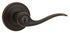 Kwikset SmartKey Tustin Venetian Bronze Entry Door Knob KW1 1-3/4 in.