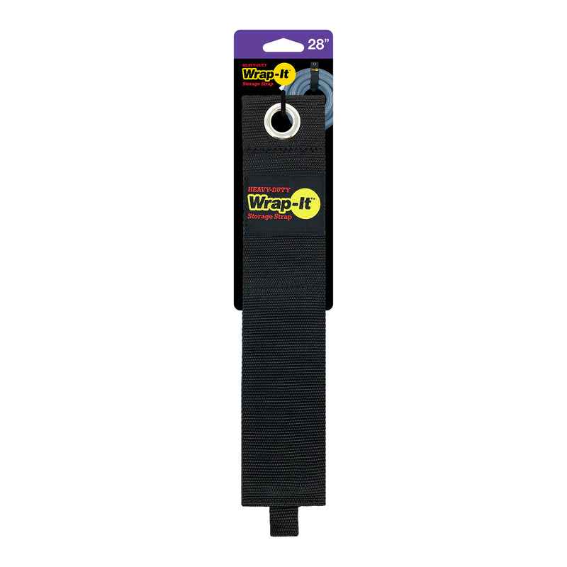 Wrap-It Heavy-Duty 2.5 in. W X 28 in. L Black Storage Straps 50 lb 1 pk
