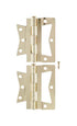 National Hardware 4 in. L Brass Steel Cabinet Hinge 2 pk
