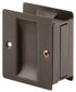 Prime-Line 2.5 in. L Bronze Bronze Brass Pocket Door Pull