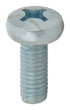 HILLMAN M6-1 Ga. X 16 mm L Phillips Pan Head Zinc-Plated Steel Metric Machine Screws 1 pk