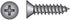 HILLMAN No. 12 Ga. X 1-1/4 in. L Phillips Flat Head Sheet Metal Screws 100 pk