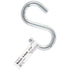 Hampton Medium Zinc-Plated Silver Steel 3.25 in. L S-Hook 240 lb. 1 pk (Pack of 20)