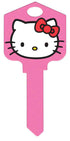 Howard Keys Hello Kitty Hello Kitty House/Office Key Blank Single sided For Kwikset and Titan Locks (Pack of 5)