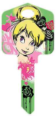 Howard Keys Disney Fairy House Key Blank Single sided For Kwikset and Titan Locks (Pack of 5)