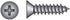HILLMAN No. 10 Ga. X 2-1/2 in. L Phillips Flat Head Sheet Metal Screws 50 pk