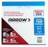Arrow Fastener 5/16 in. L x 3/8 in. W Stainless Steel Flat Crown Heavy Duty Staples 18 Ga. (Pack of 5)