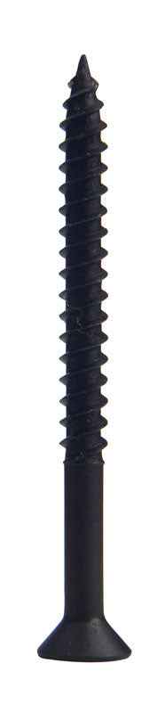HILLMAN No. 8 X 2 in. L Phillips Black Phosphate Twin Thread Cabinet Screws 100 pk