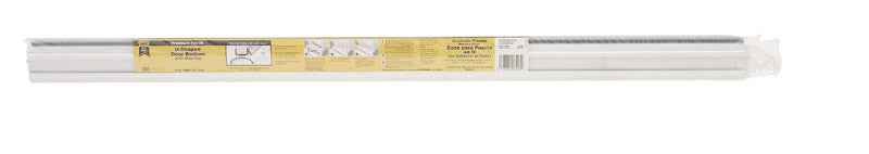 M-D BUILDING PRODUCTS White Aluminum Under Door Seal For Doors 36 in. L X 1.63 in.