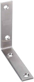 National Hardware 4 in. H X 7/8 in. W Stainless Steel Inside Corner Brace