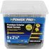 HILLMAN Power Pro No. 9 in. X 2-1/4 in. L Bronze Star Flat Head Premium Deck Screws 5 lb 489 pk