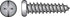 HILLMAN No. 10 X 1-1/4 in. L Phillips/Slotted Pan Head Sheet Metal Screws 100 pk
