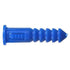 Hillman 0.164 in. D X 1-1/4 in. L Plastic Round Head Ribbed Anchor 100 pk