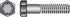 Hillman 1/2 in. D X 3-1/2 in. L Heat Treated Steel Hex Head Cap Screw 25 pk