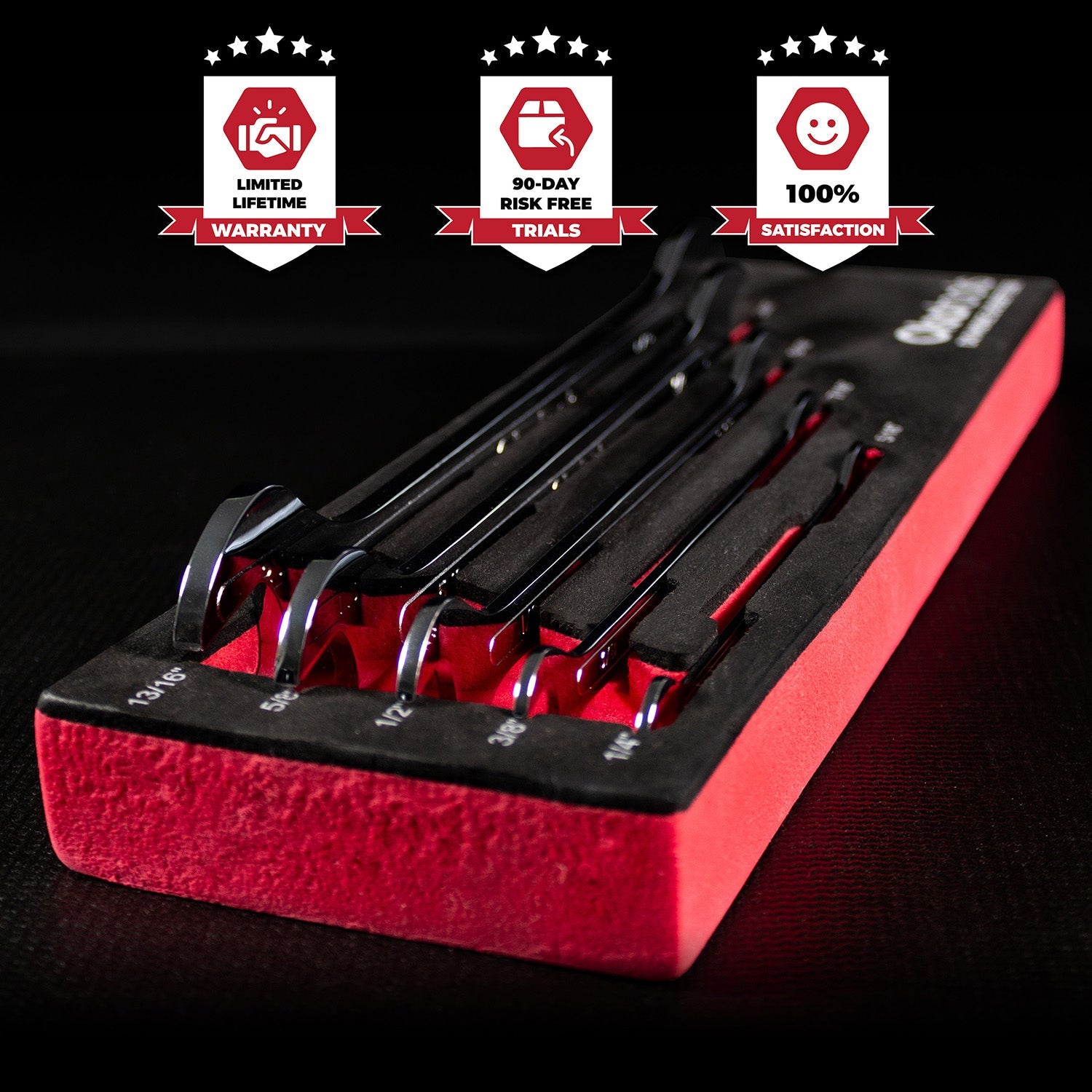 Slim Profile Wrench Set