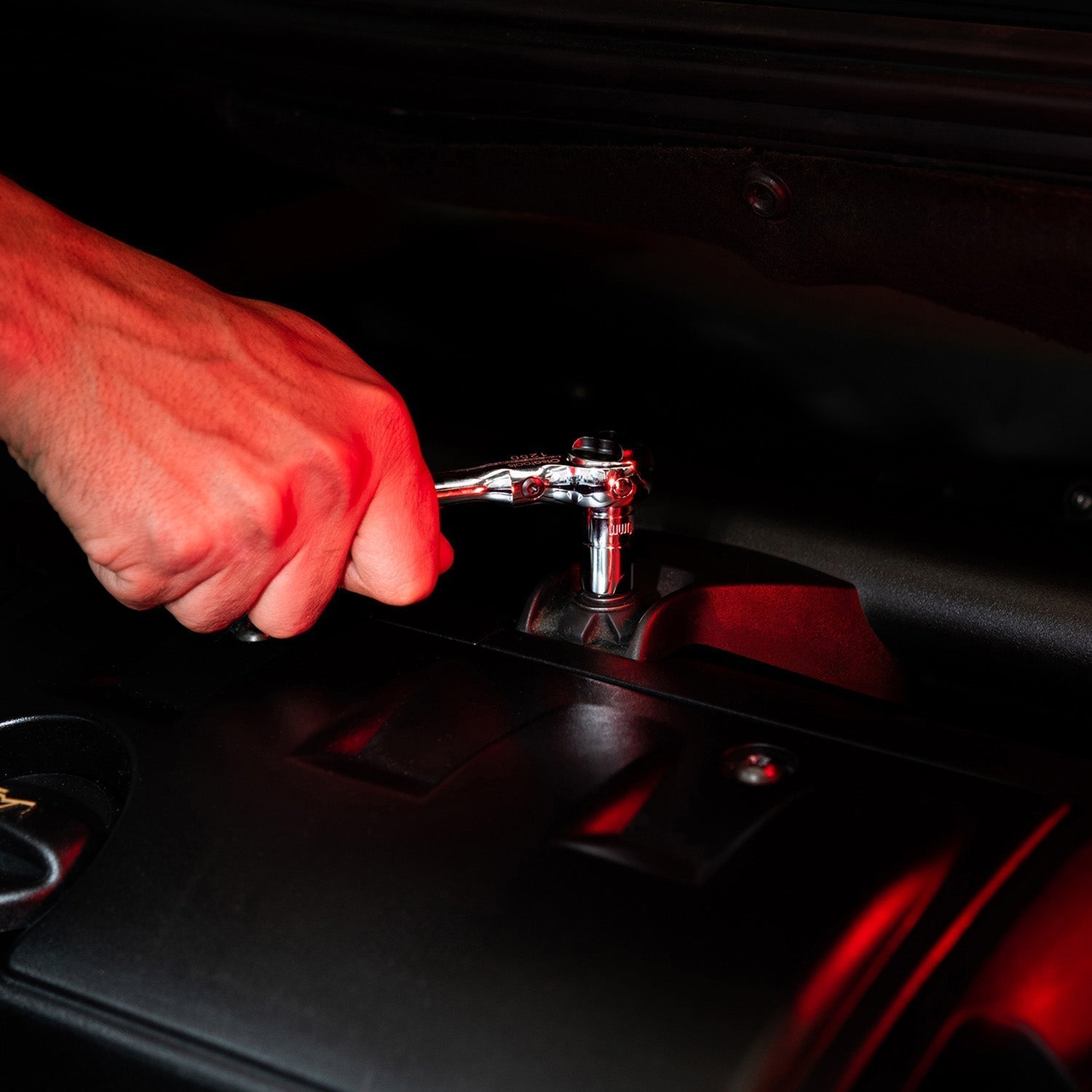 Swivel Head Ratchet - 90 Tooth Round Head