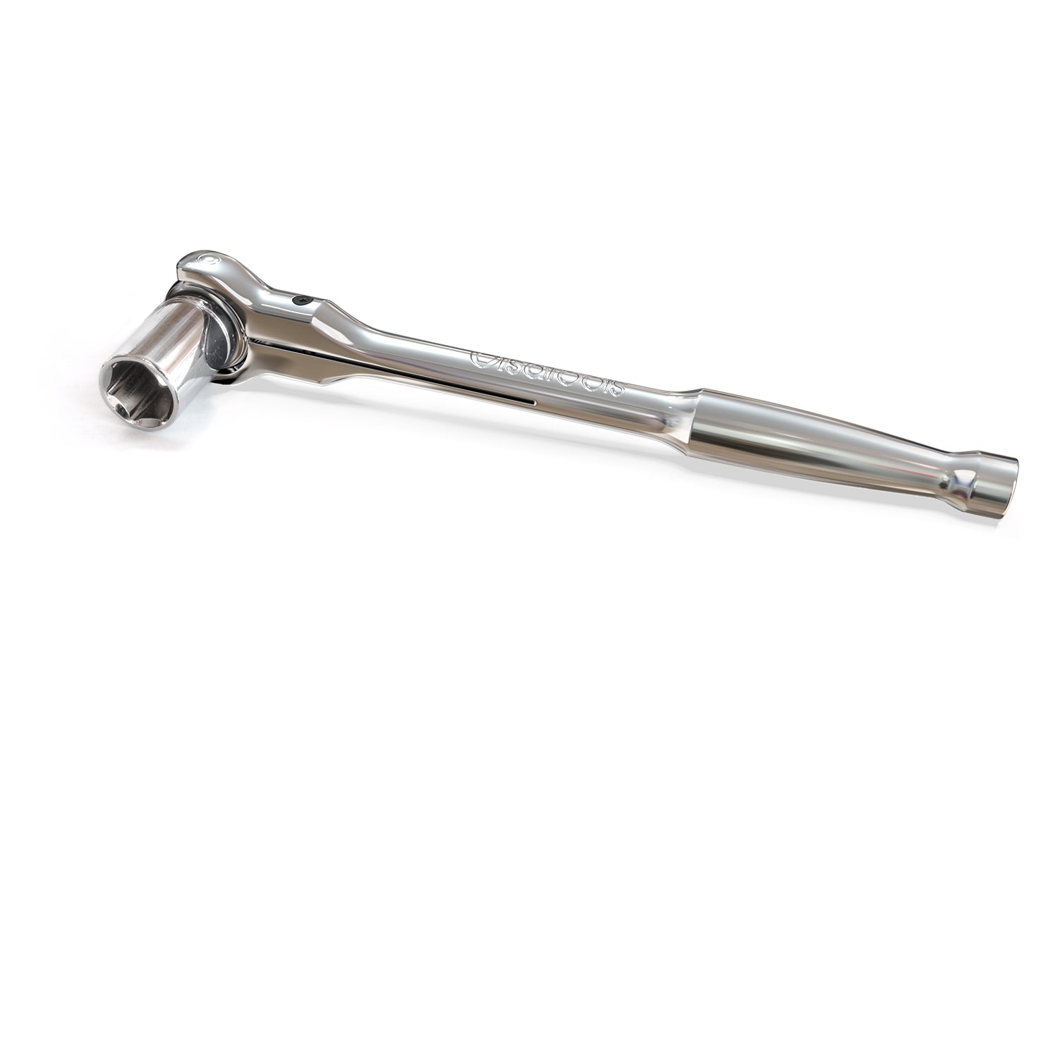 Swivel Head Ratchet - 90 Tooth Round Head