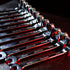 Ratcheting Wrench Set with Magnetic Wrench Organizer